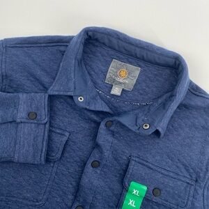 Cloudveil Shacket Mens Extra Large Mountain Works Shirt Jacket Snap‎ Quilted XL